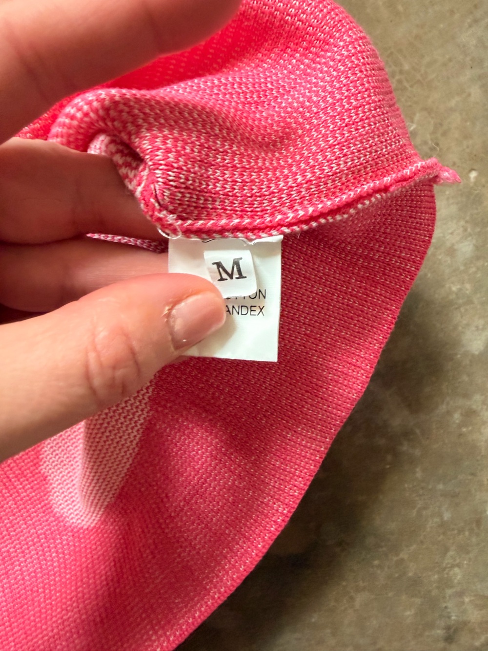 Pink Abstract Swirl Knit Mini Dress Y2K Barbiecore M (S Fit) Retro - Picture 4 of 9